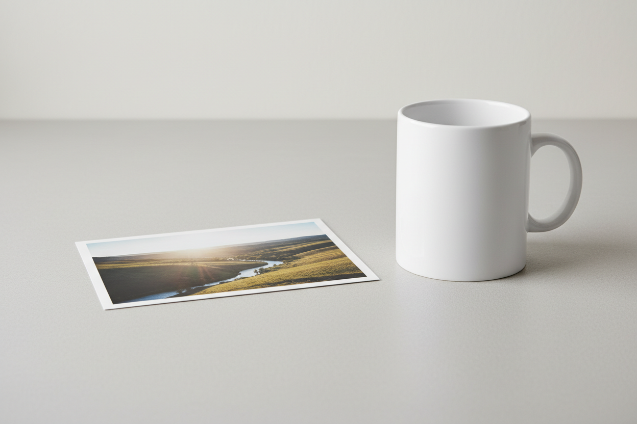 a 4x6 photo with something next to it for size reference