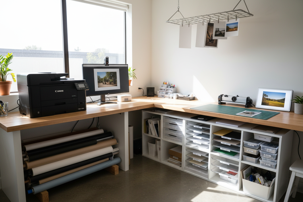 a print lab for photography that is small operations that a startup print shop would have